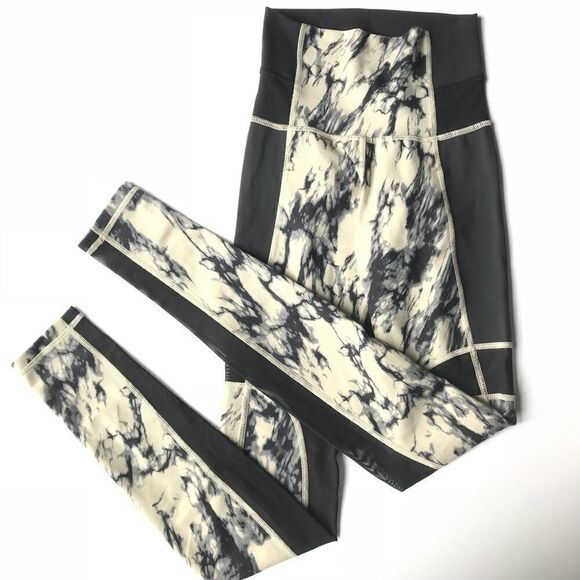 Lululemon Sz 2 marble granite mesh legging - Picture 3 of 6